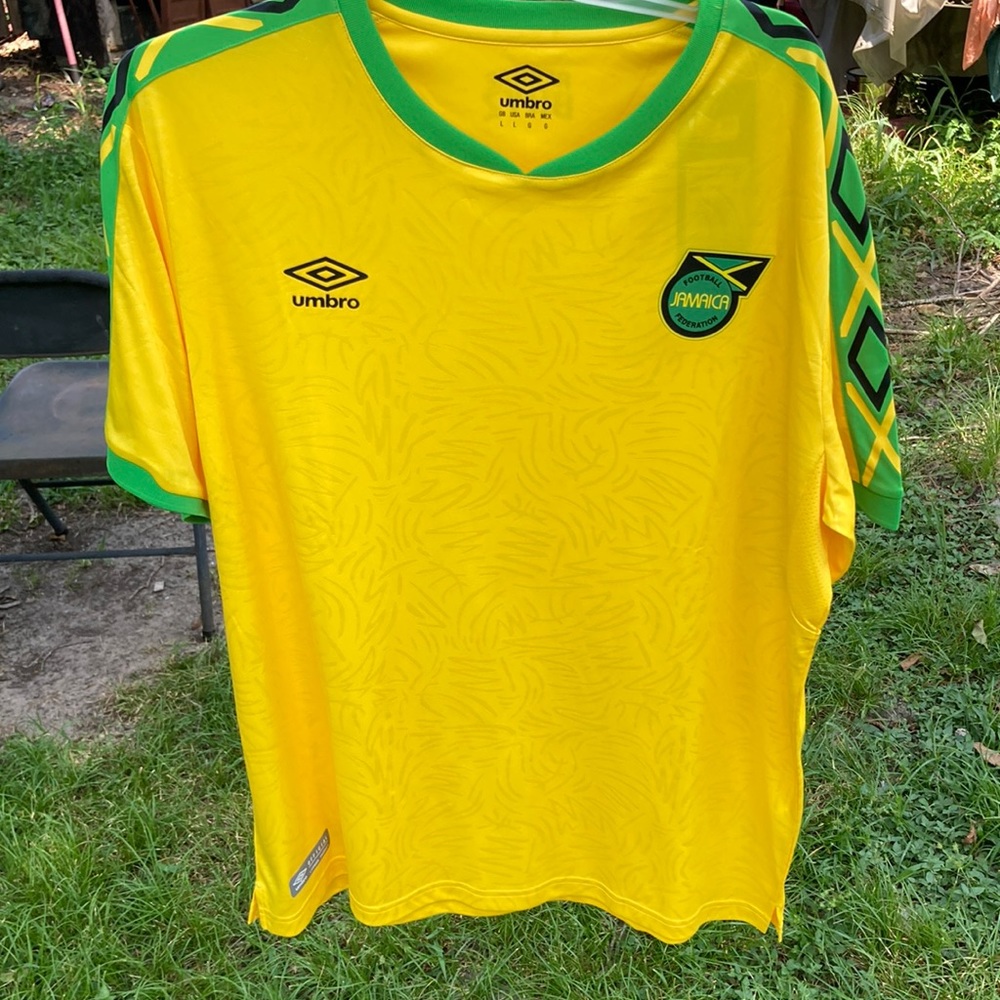 Umbro Jamaica soccer national team home jersey men’s large nwt
